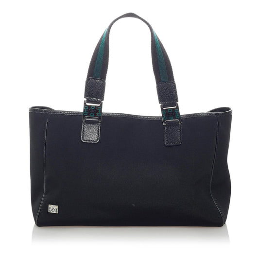 Gucci Horsebit Web Nylon Handbag (SHG-37218)