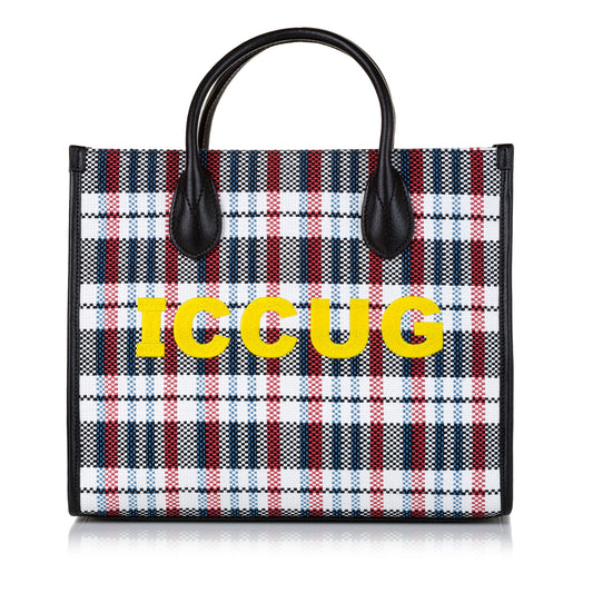 Gucci ICCUG Canvas Satchel (SHG-bahiba)