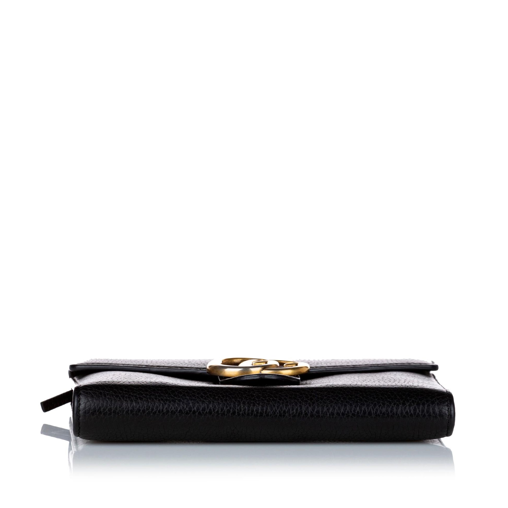 Gucci Interlocking G Leather Chain Crossbody Style 5