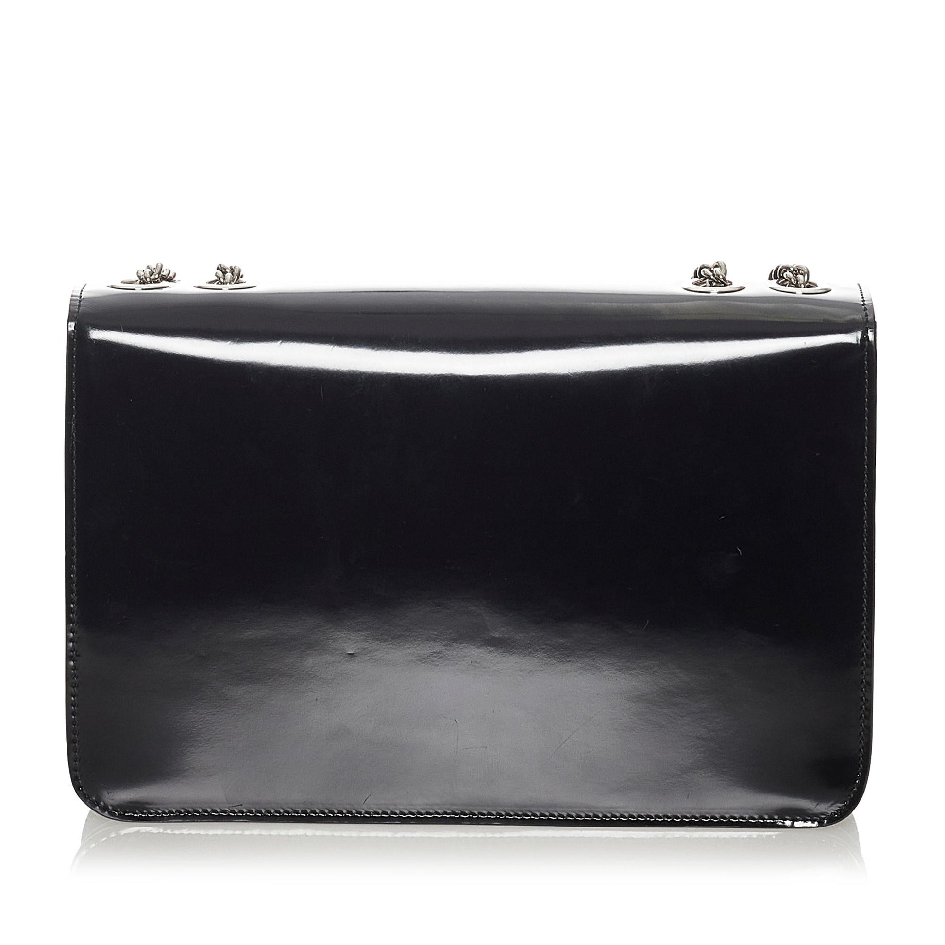 Gucci Chain Leather Shoulder Bag