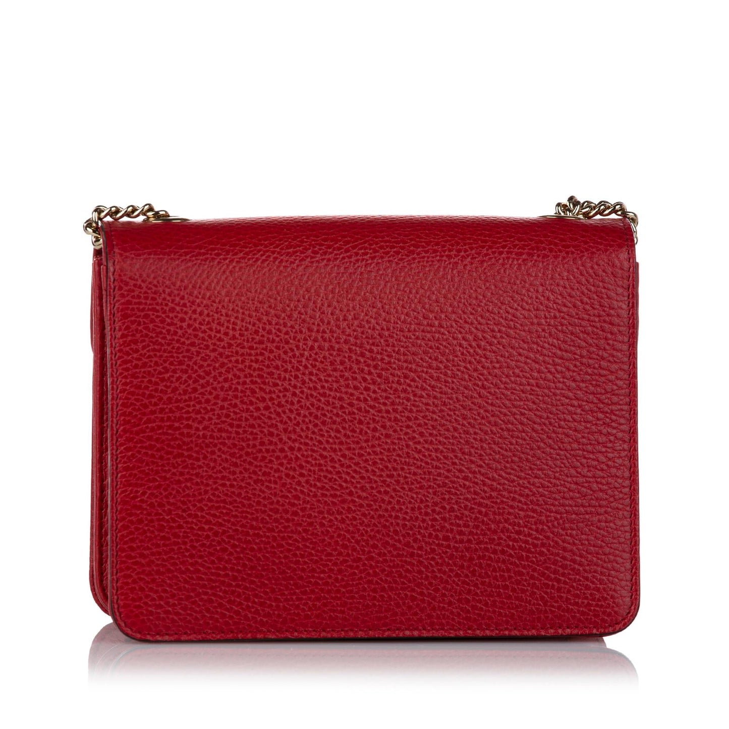Gucci Interlocking G Leather Crossbody Bag (SHG-31144)