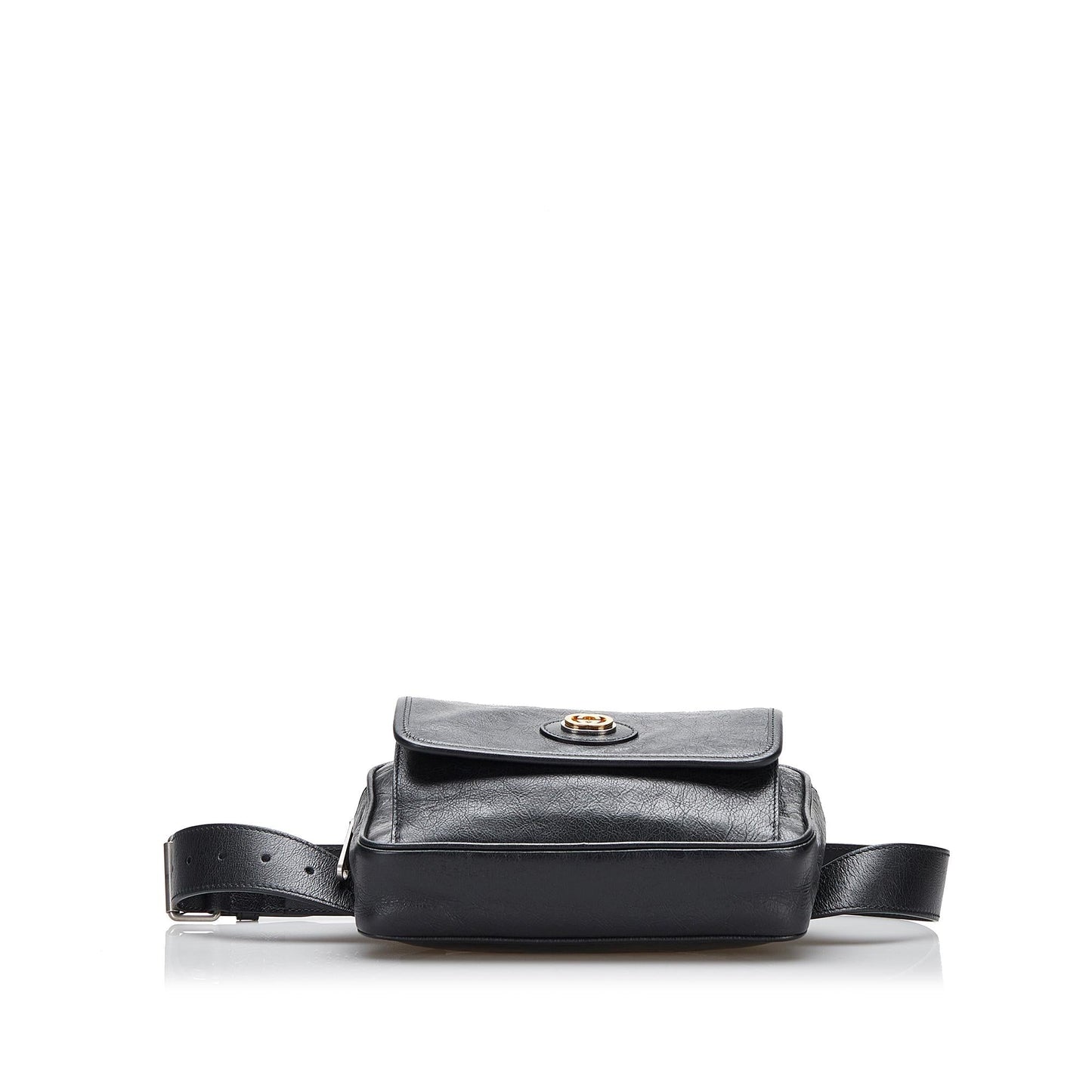 Gucci Interlocking G Morpheus Leather Belt Bag (SHG-5tPQ6y)