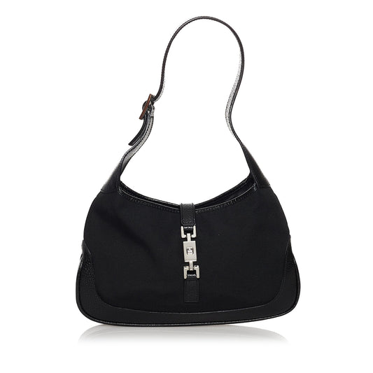 Gucci Jackie Canvas Shoulder Bag (SHG-30003)