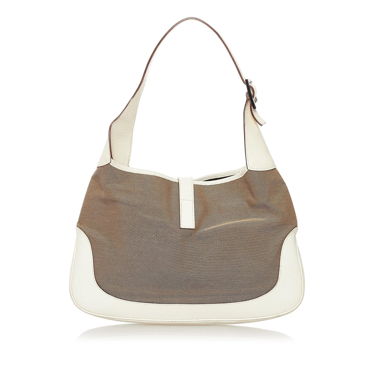 Gucci Jackie Canvas Shoulder Bag (SHG-32861)