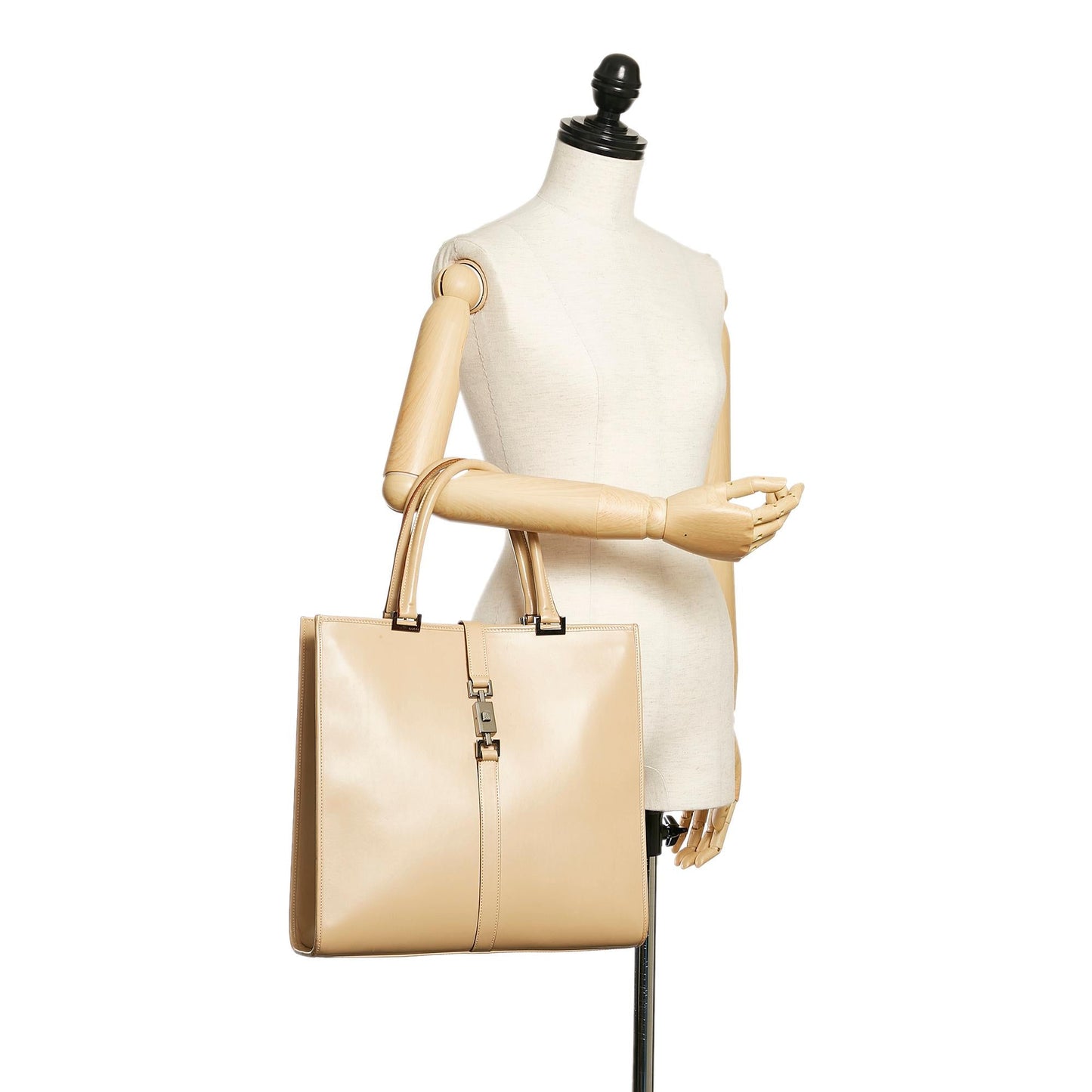 Gucci Jackie Leather Tote Bag (SHG-29359)