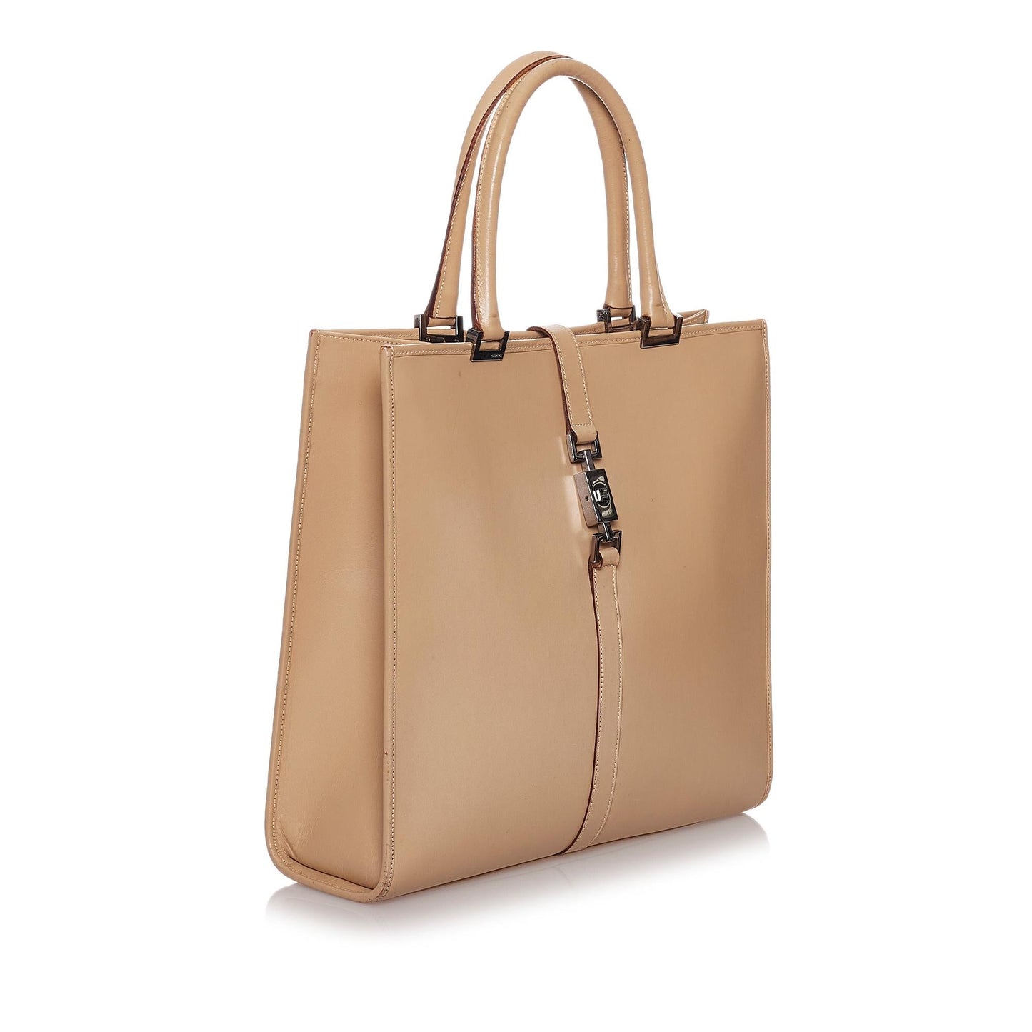 Gucci Jackie Leather Tote Bag (SHG-29359)