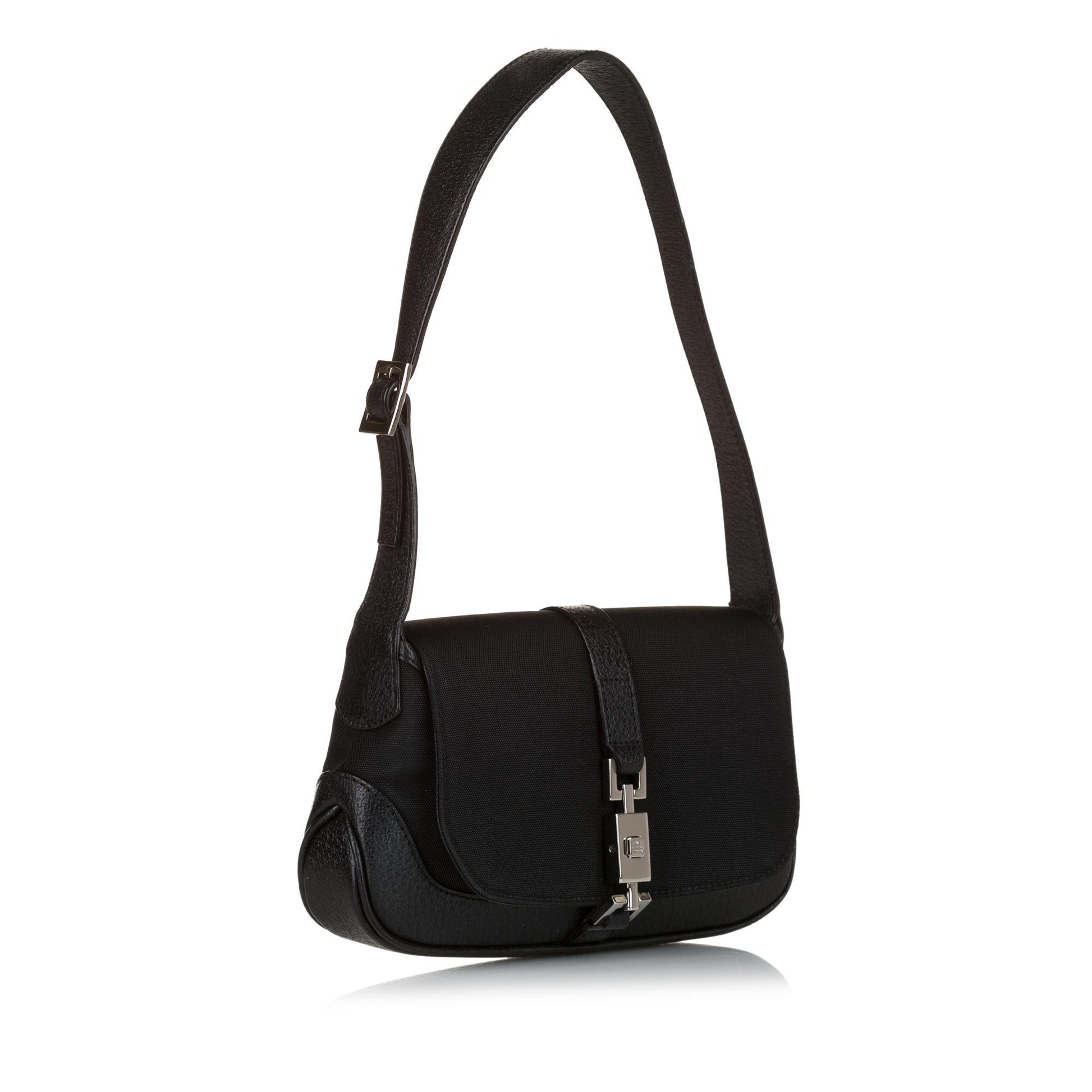 Gucci Jackie Nylon Shoulder Bag (SHG-34491)
