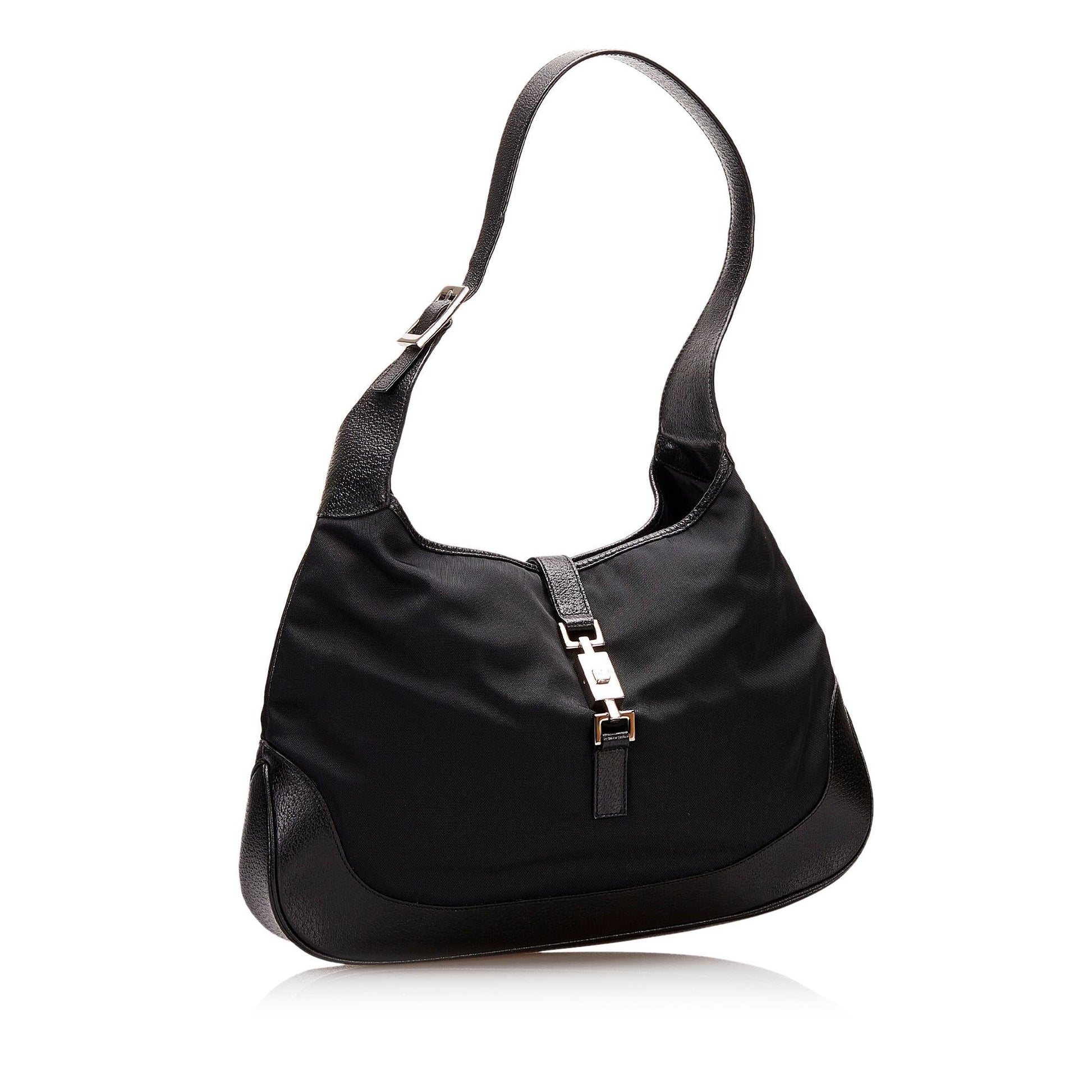 Gucci Jackie Nylon Shoulder Bag (SHG-35528)