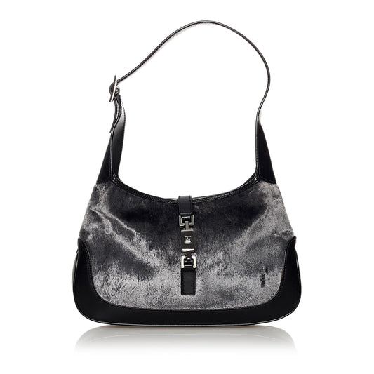 Gucci Jackie Velvet Shoulder Bag (SHG-30755)