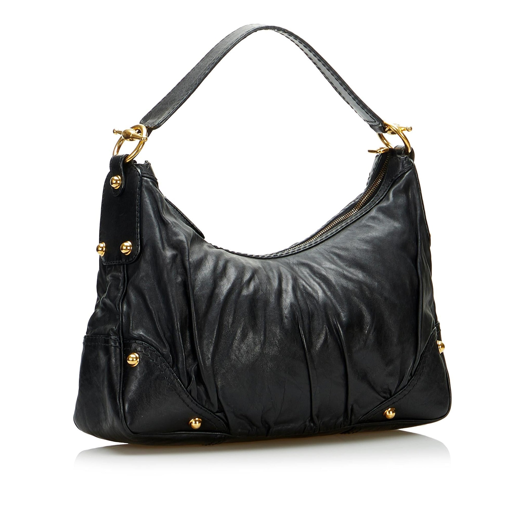 Gucci Jockey Shoulder Bag (SHG-14S49N)