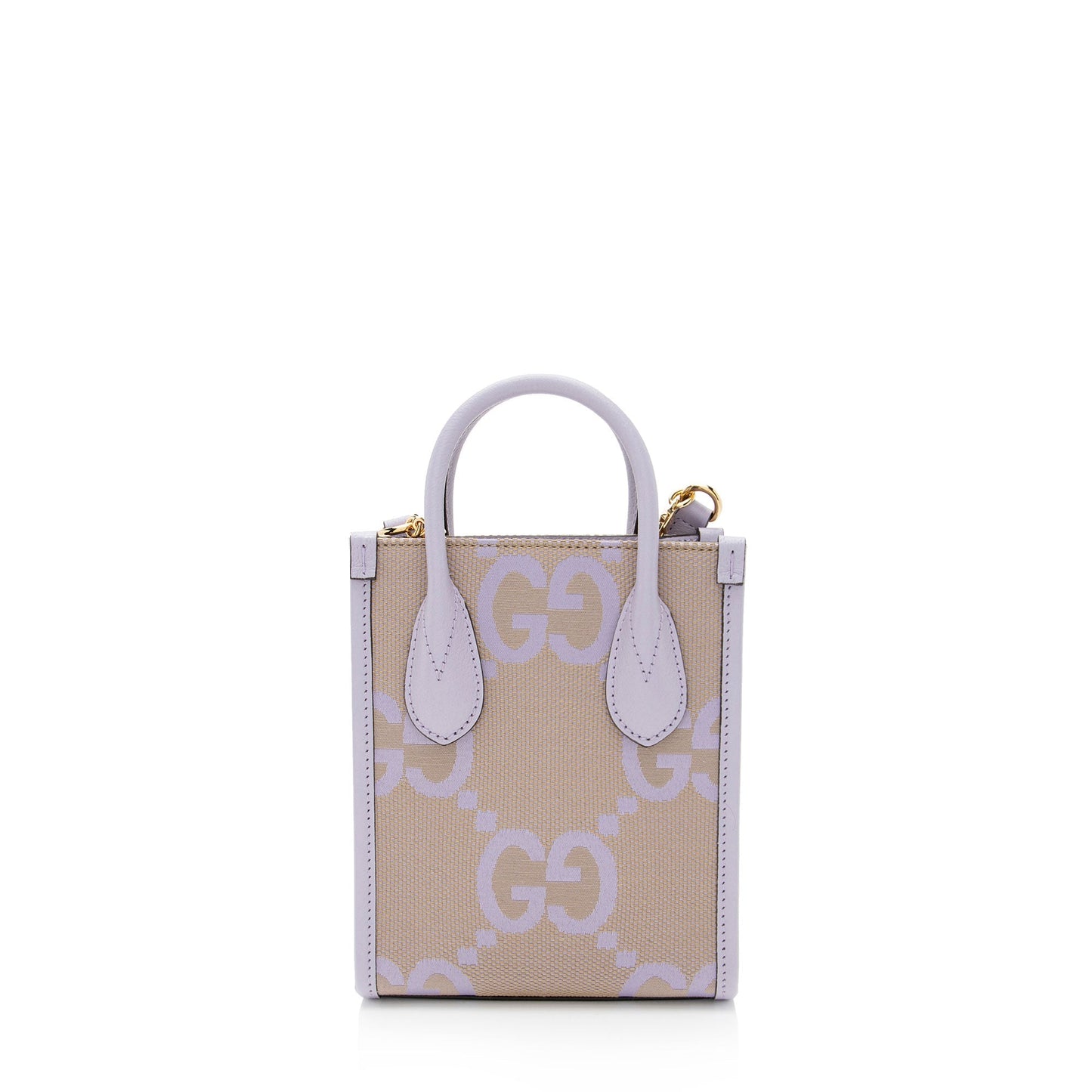 Gucci Jumbo GG Canvas Vertical Mini Tote