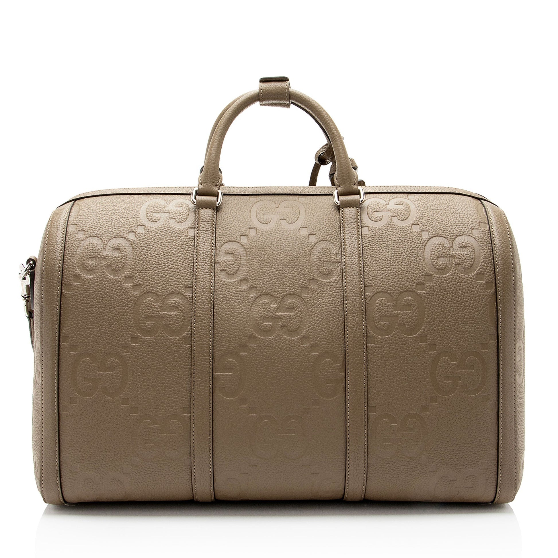 Gucci Jumbo GG Leather Small Duffle Bag (SHF-sZdAaV)