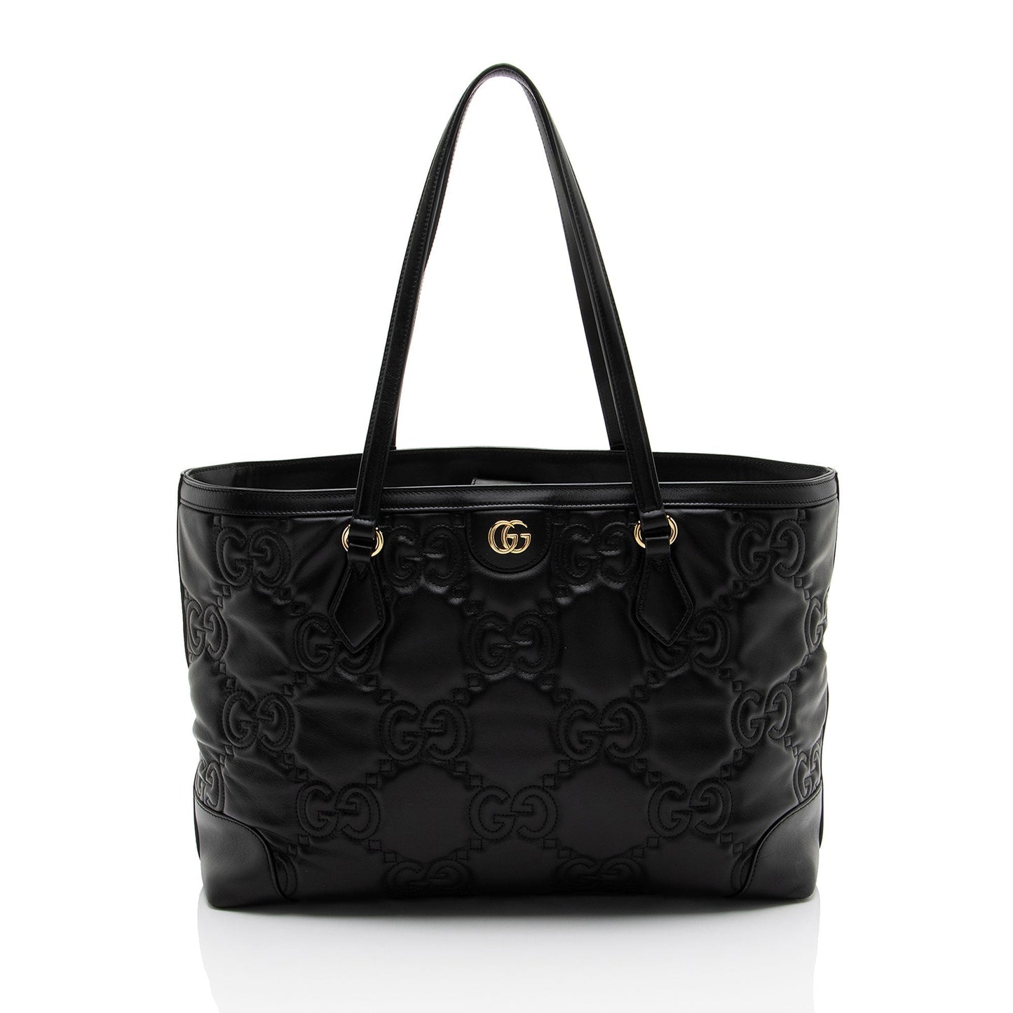 Gucci Jumbo GG Matelasse Leather Ophidia Large Shopping Tote