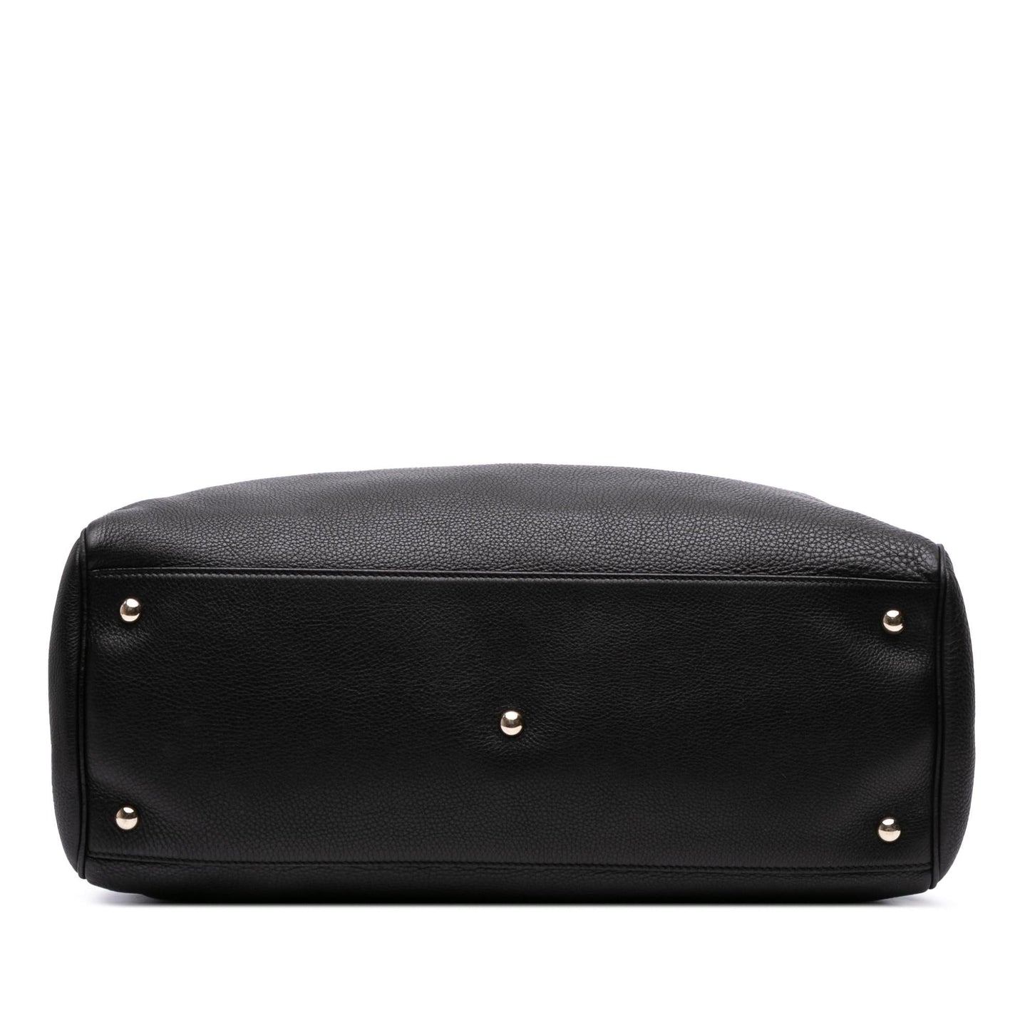 Gucci Large Calfskin Bamboo Shopper Satchel