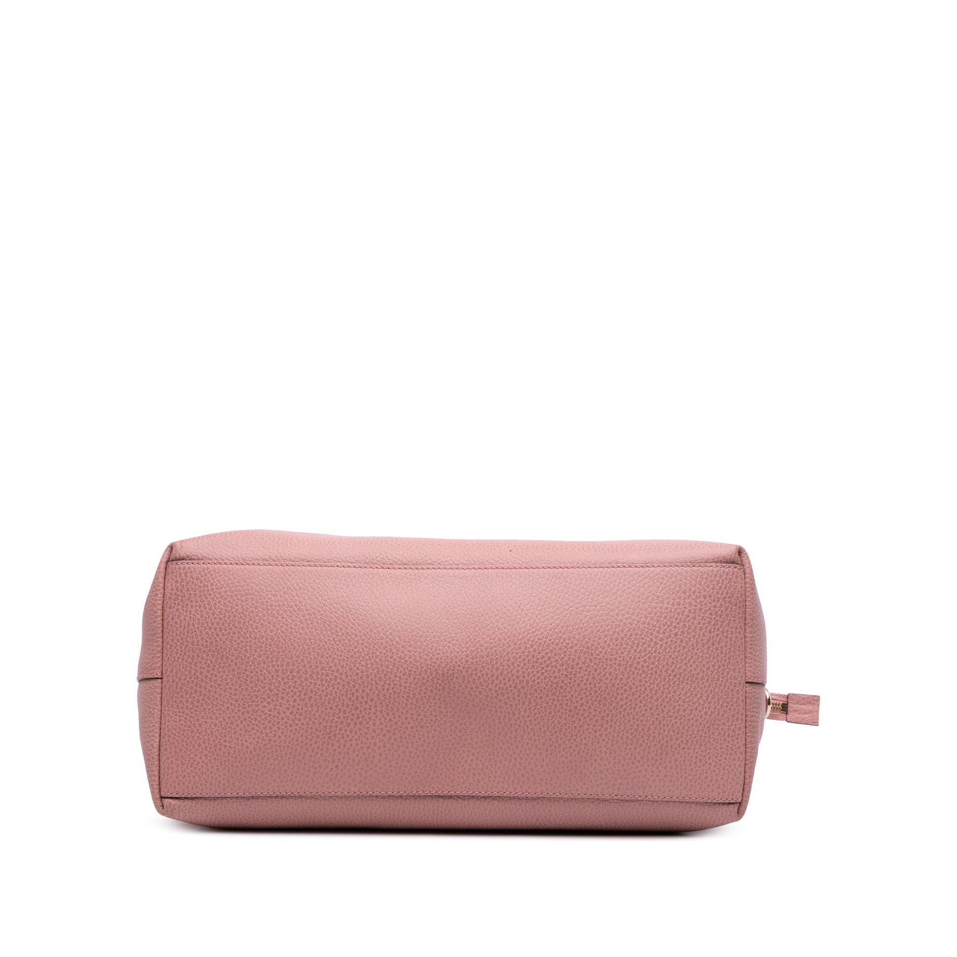 Gucci Large Dollar Calfskin GG Charm Dome Satchel