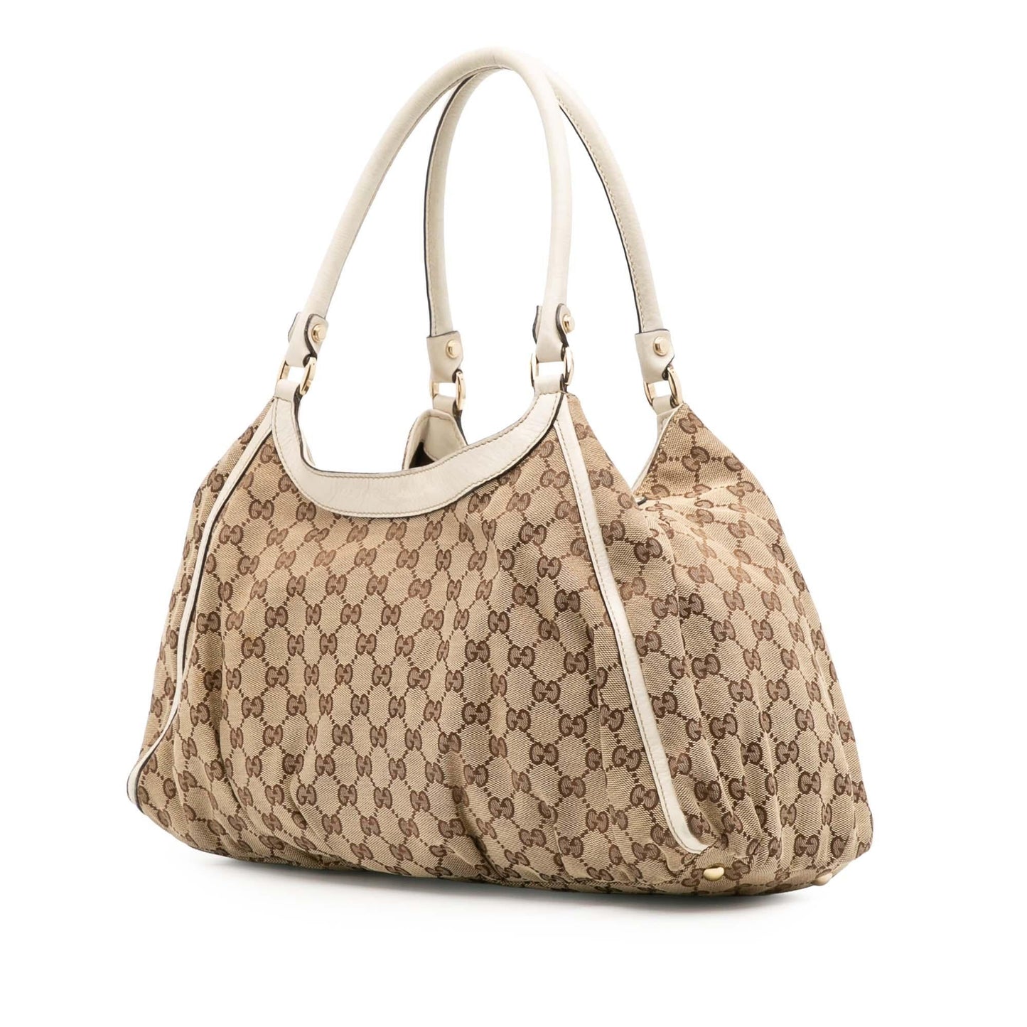 Gucci Large GG Canvas Abbey D Ring Shoulder Bag