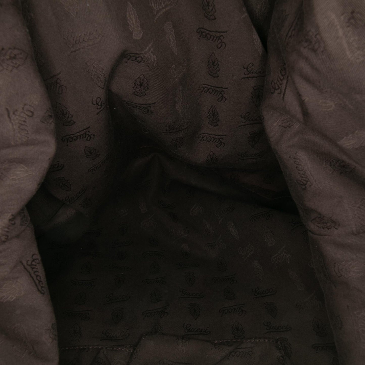 Gucci Large GG Canvas Bamboo Bar Tote