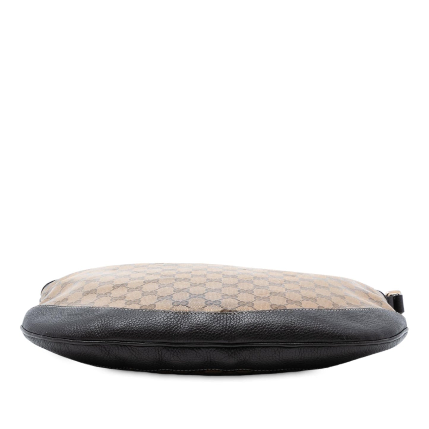 Gucci Large GG Crystal Half Moon Crossbody