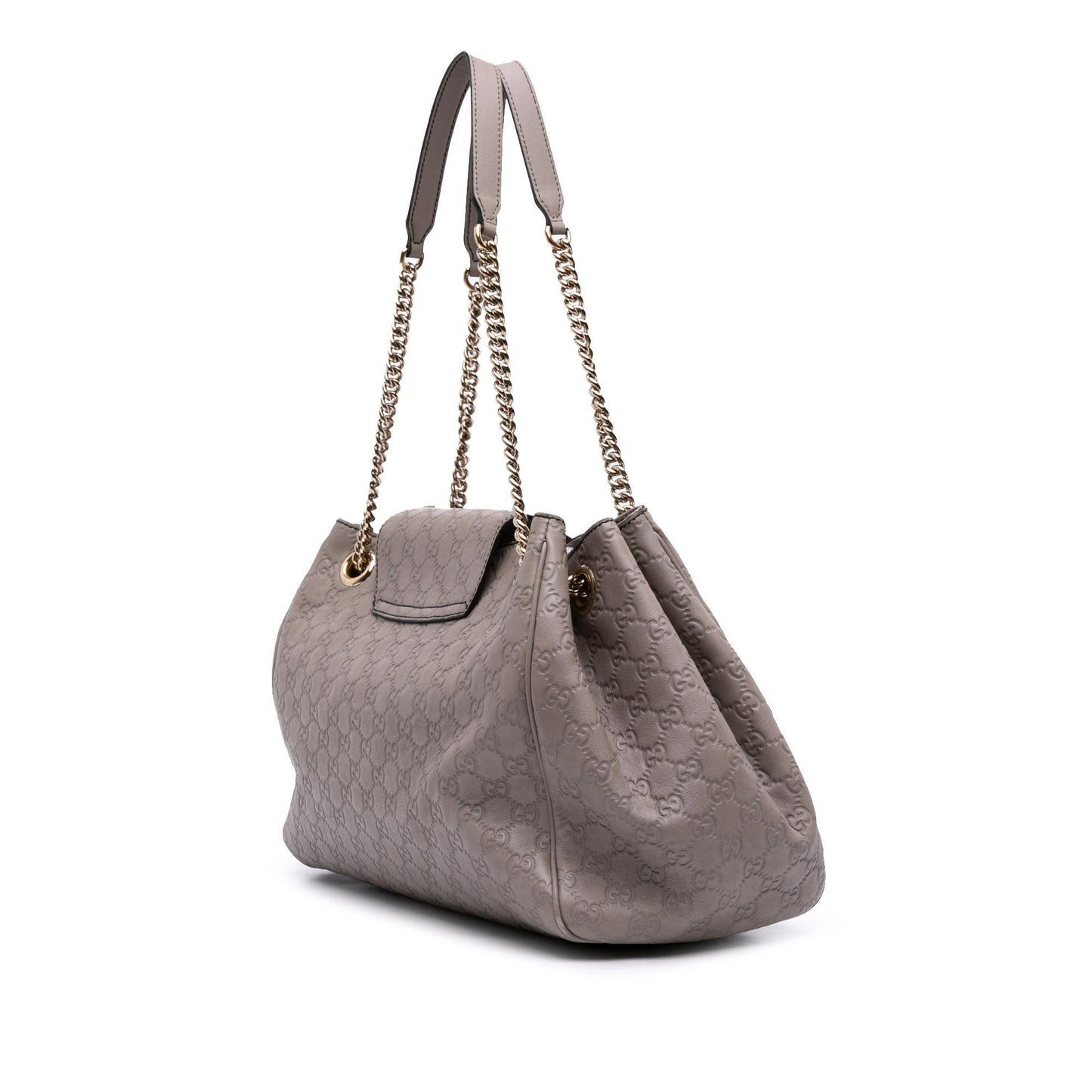 Gucci Large Guccissima Emily Chain Shoulder Bag