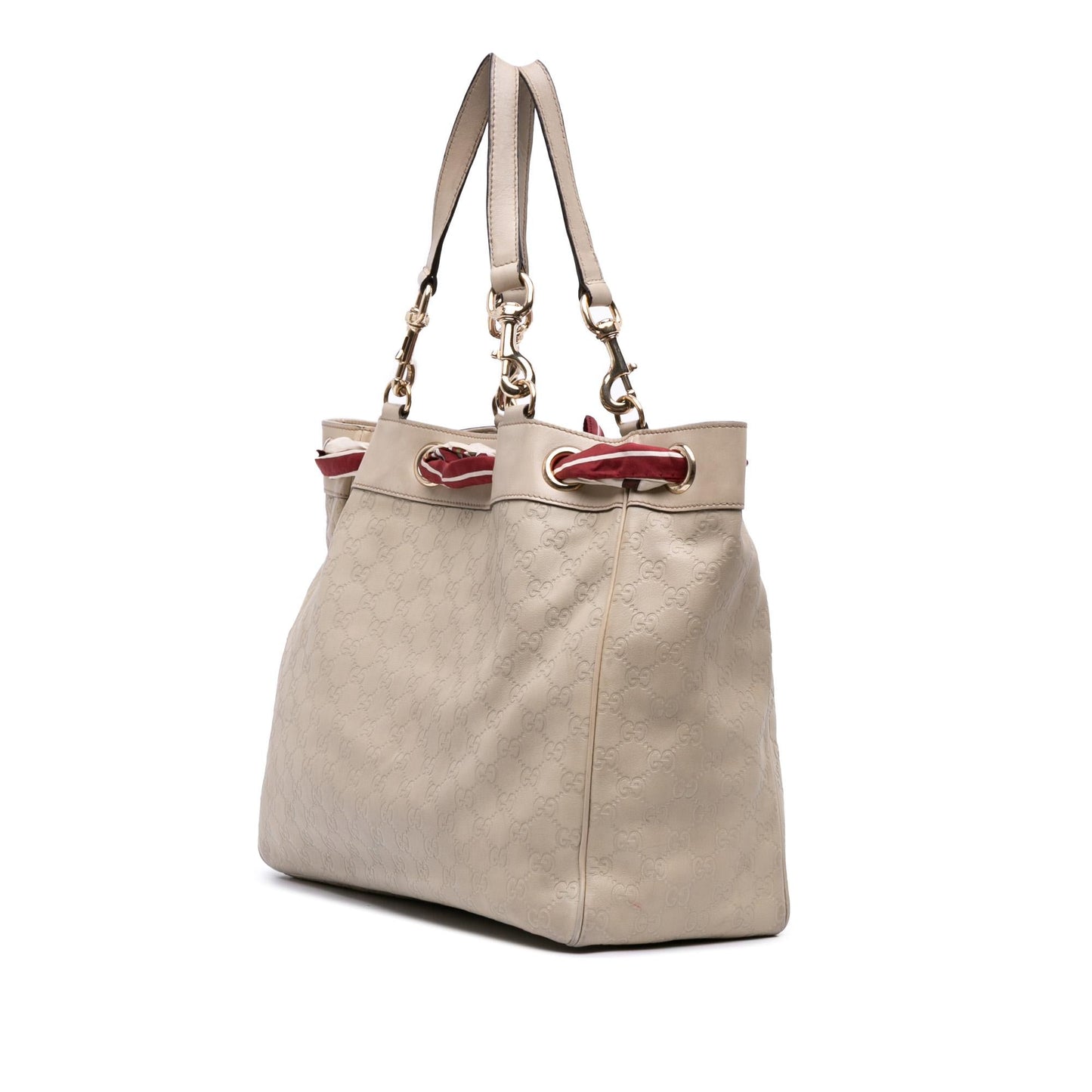 Gucci Large Guccissima Positano Scarf Tote