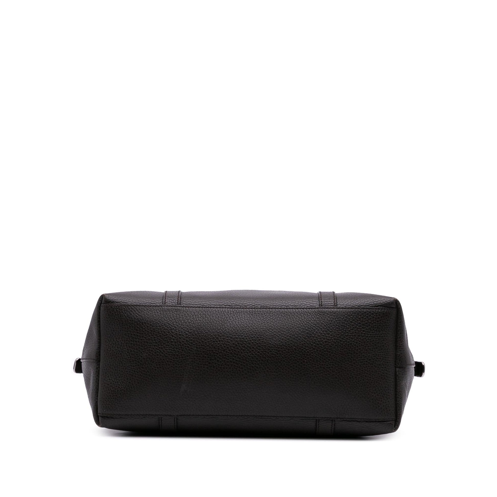 Gucci Large Leather GG Charm Dome Satchel