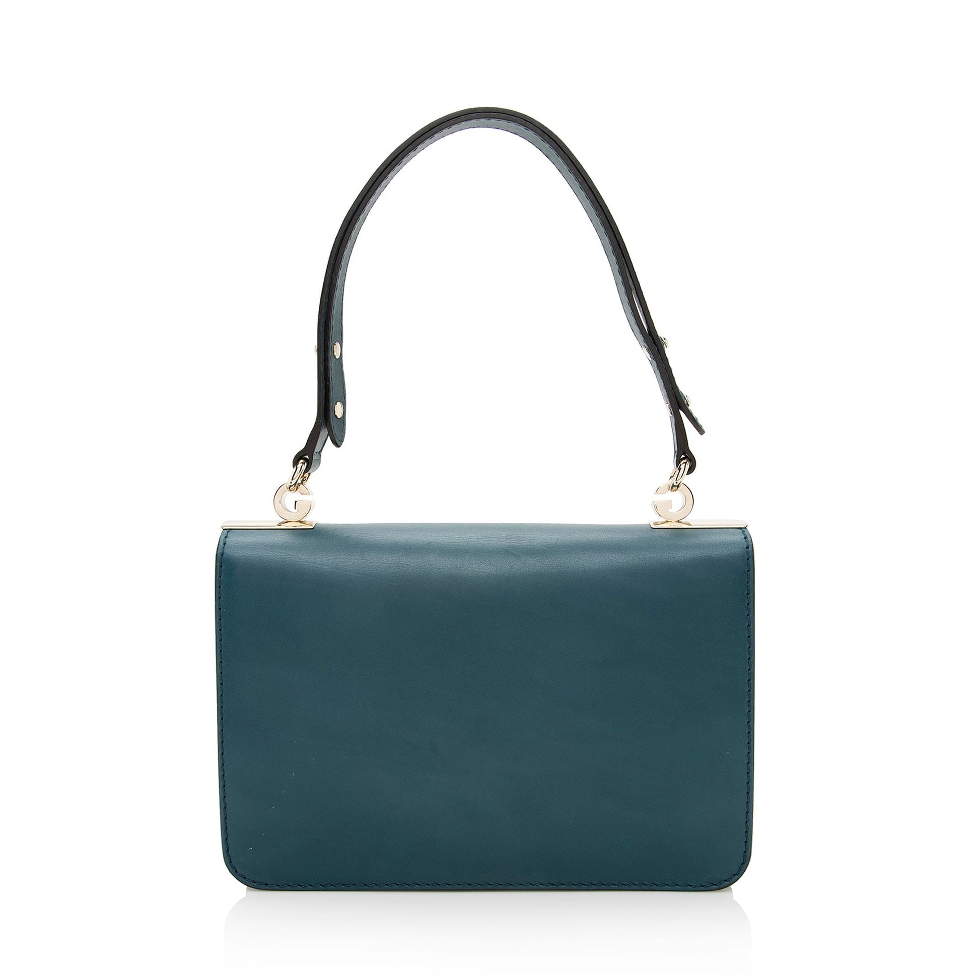 Gucci Leather 1973 Flap Medium Shoulder Bag (SHF-22205)