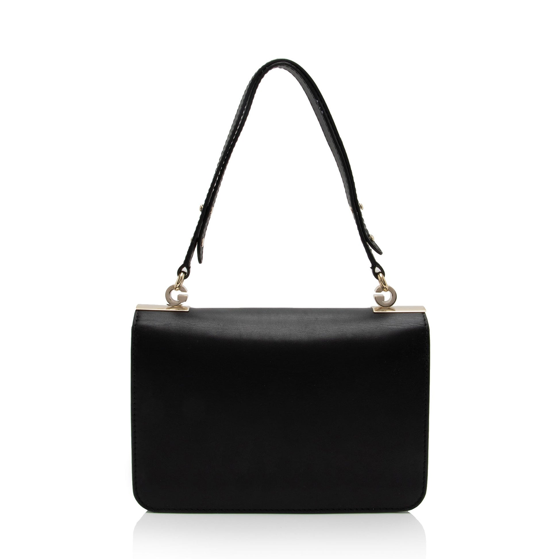 Gucci Leather 1973 Flap Medium Shoulder Bag (SHF-T6hZOI)
