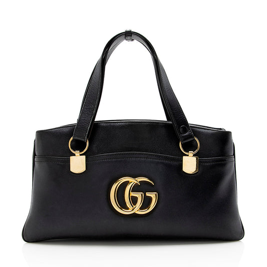 Gucci Leather Satchel Style 9