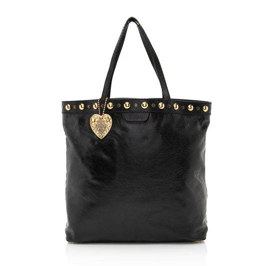Gucci Leather Babouska Large Tote (SHF-22094)