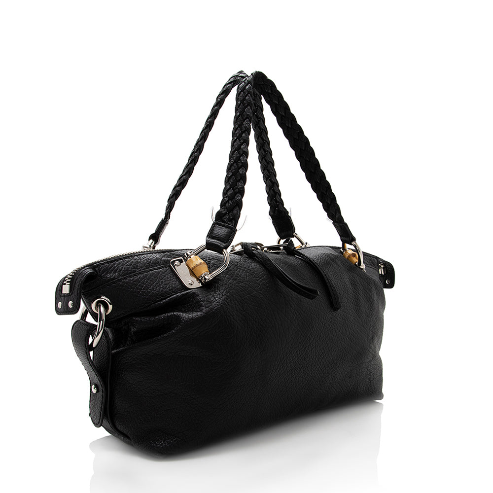 Gucci Bamboo Leather Tote Style 22