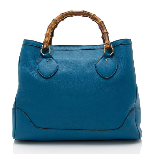 Gucci Leather Bamboo Diana Tote (SHF-duMfuS)