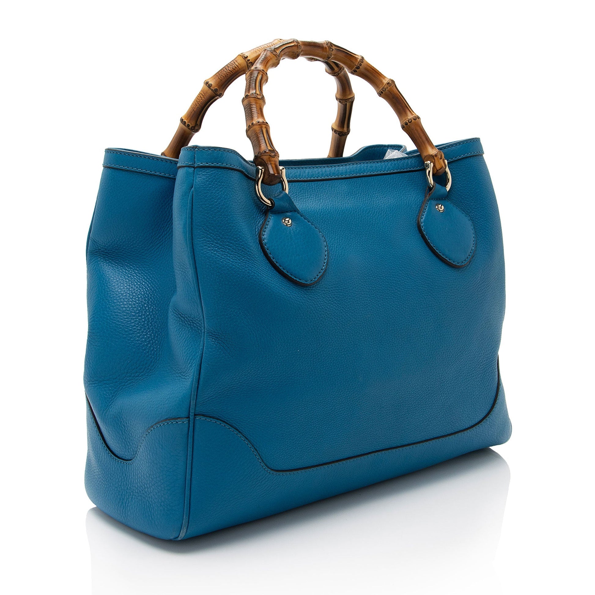 Gucci Leather Bamboo Diana Tote (SHF-duMfuS)