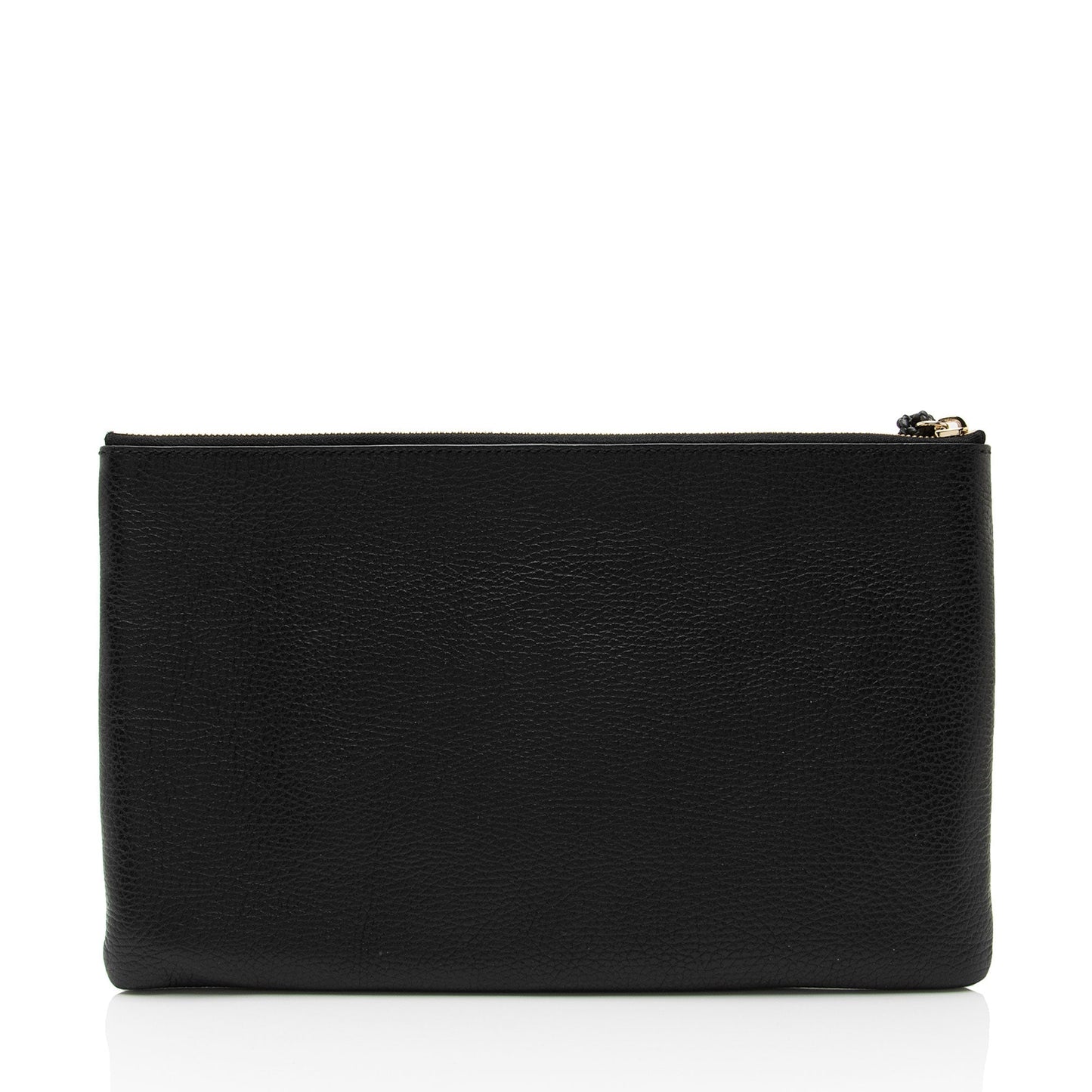 Gucci Leather Bamboo Tassel Zip Clutch (SHF-ybom6m)