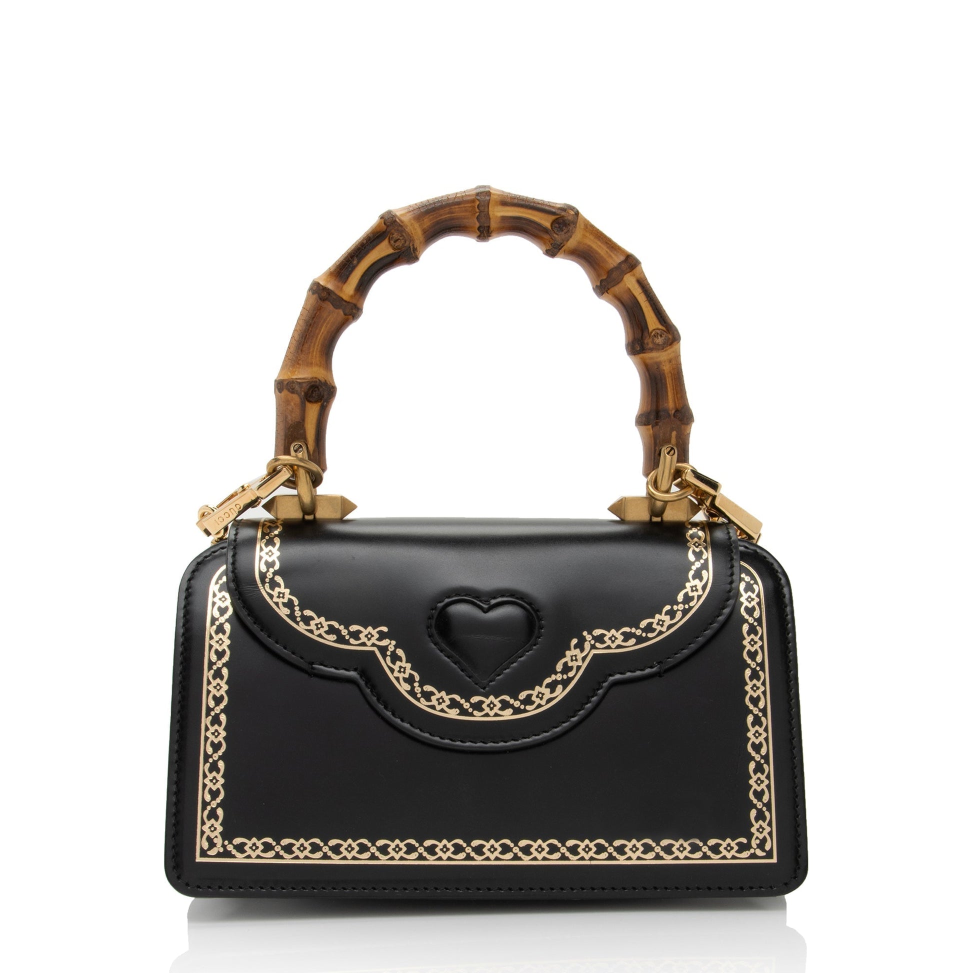 Gucci Leather Top Handle Shoulder Bag