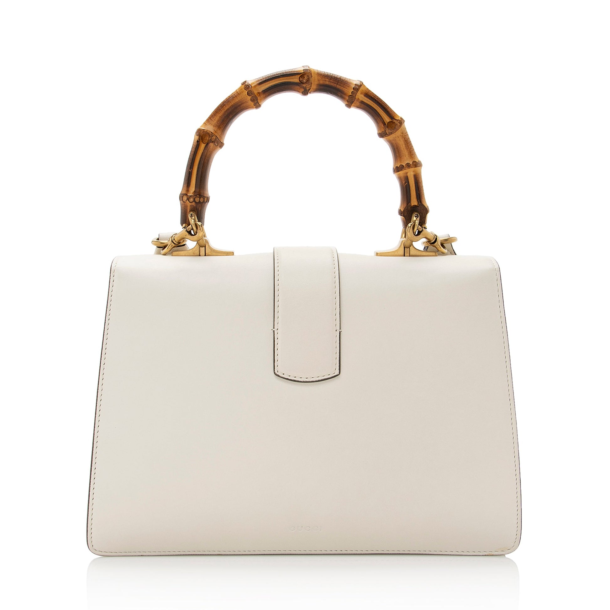 Gucci Leather Borsa Dionysus Top Handle Medium Satchel (SHF-22200)