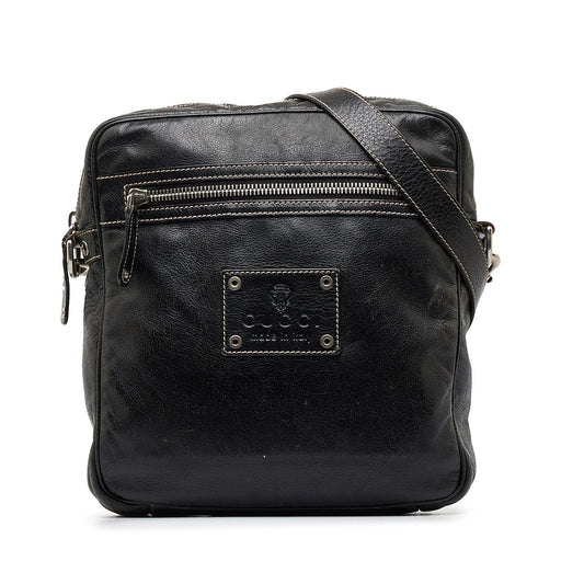 Gucci Leather Crossbody Bag (SHG-qstQVW)