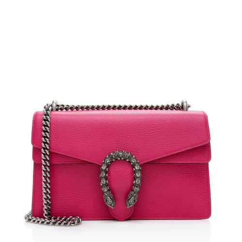 Gucci Leather Crystal Dionysus Small Shoulder Bag (SHF-9s8CmB)