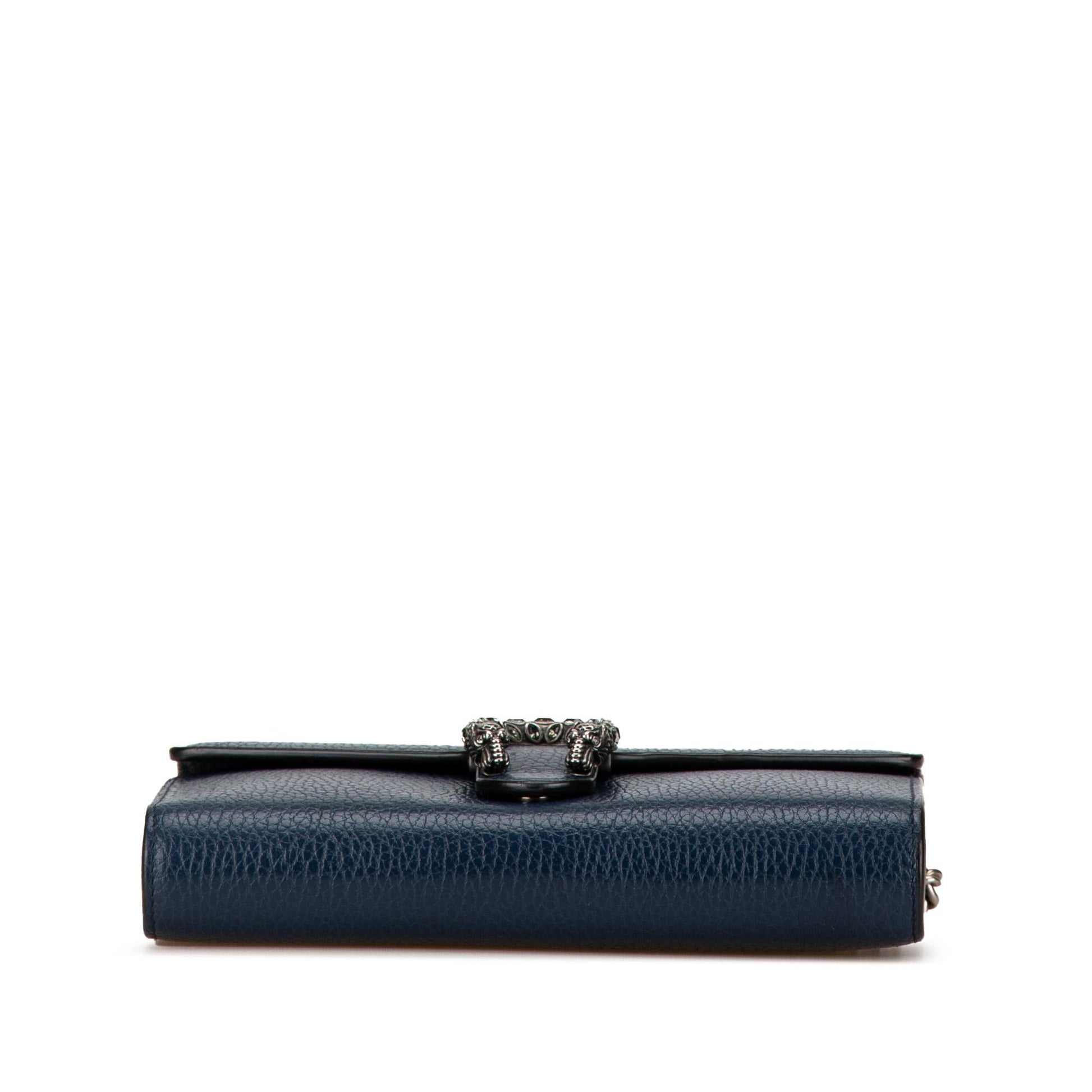 Gucci Leather Dionysus Wallet on Chain