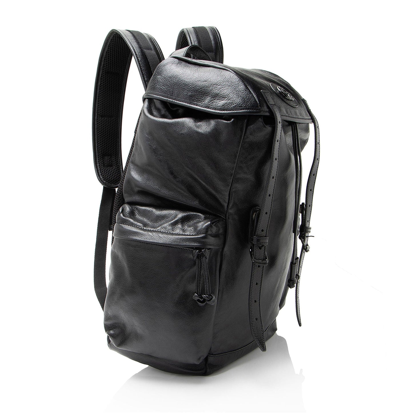 Gucci Leather Double G Backpack