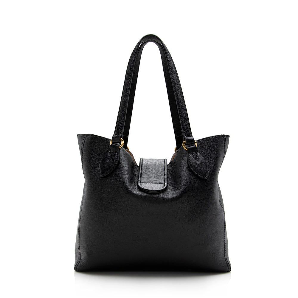 Gucci Leather Tote Style 83