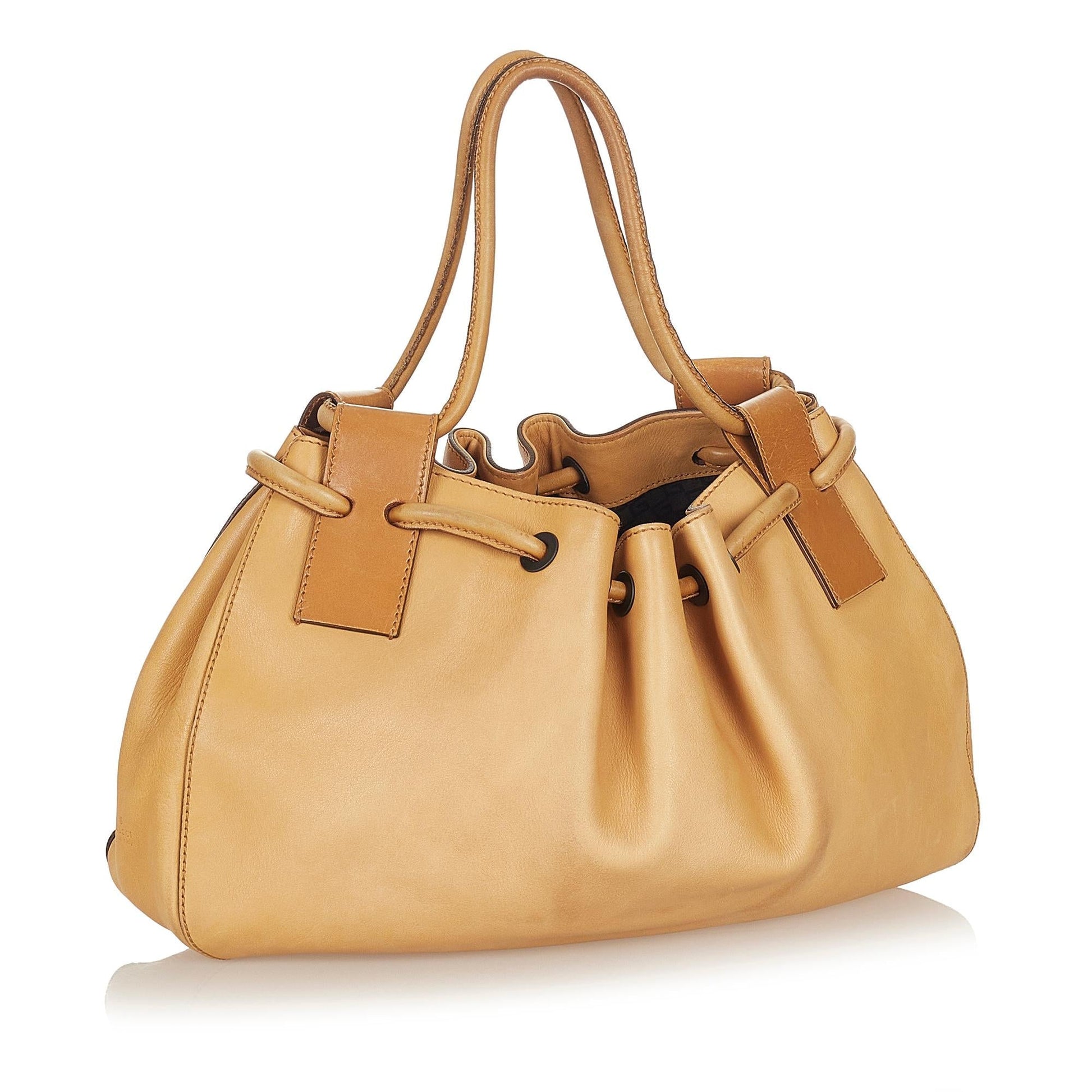 Gucci Leather Tote Style 87