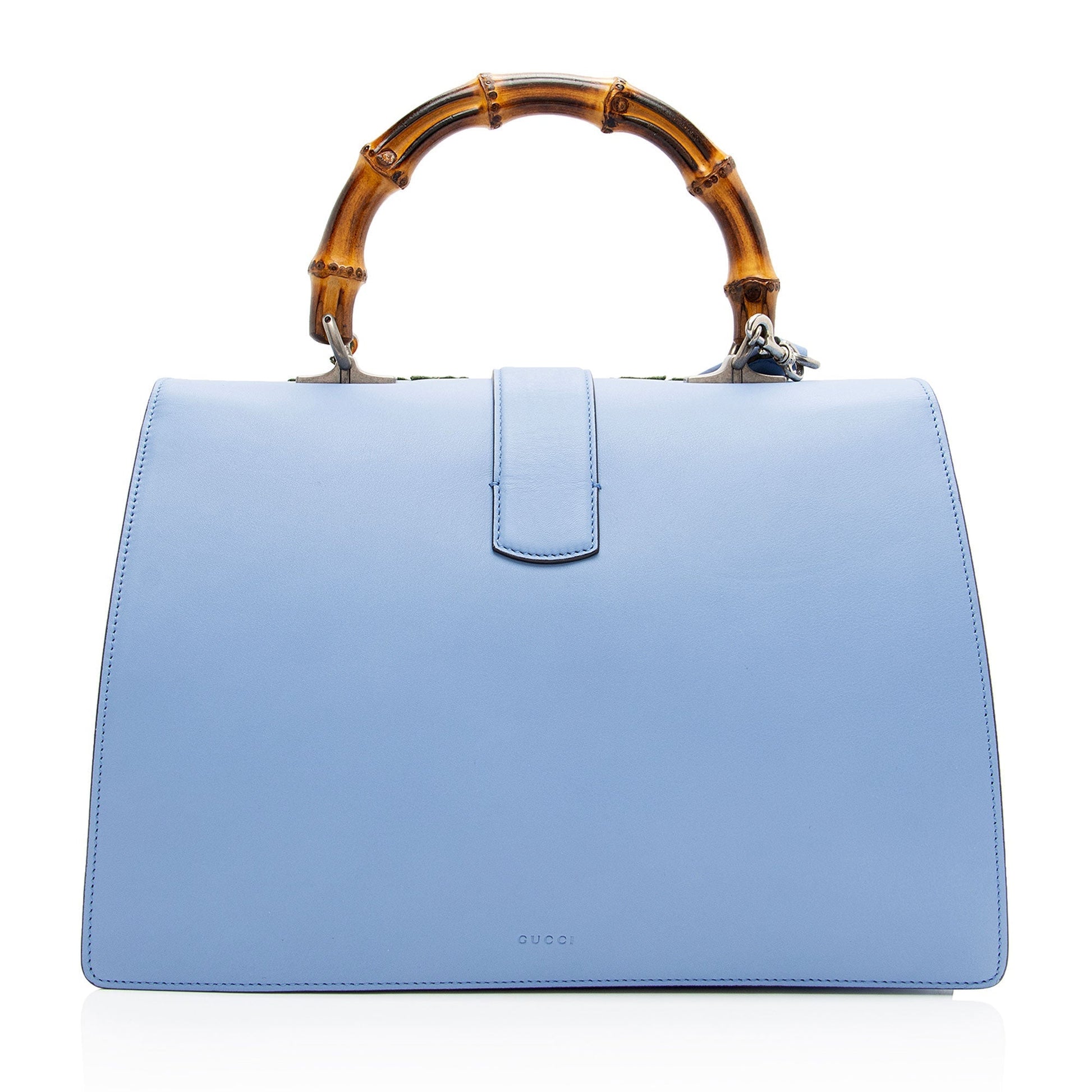 Gucci Nylon Leather Canvas Shoulder Bag