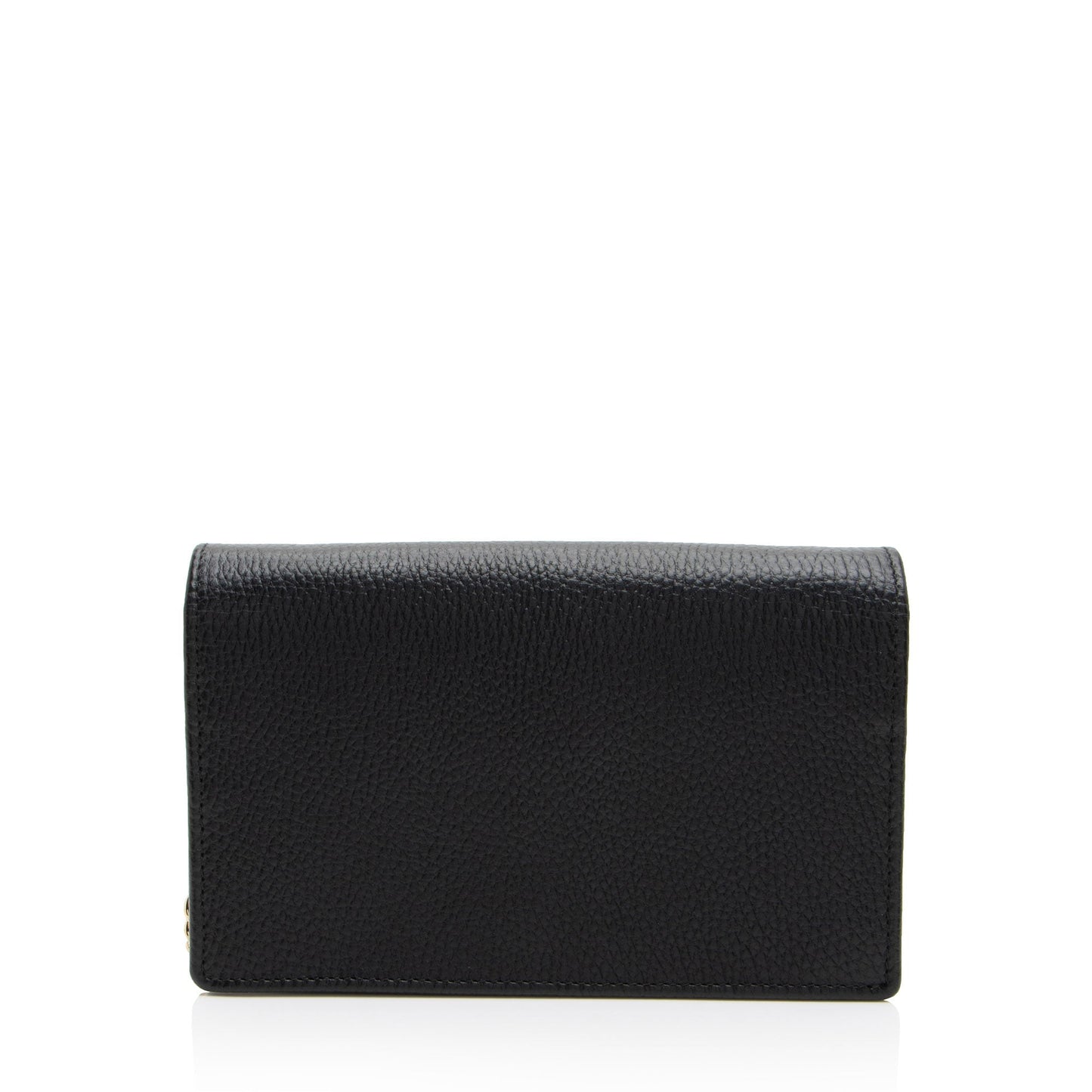 Gucci Leather GG Marmont Mini Chain Bag (SHF-srjOwr)