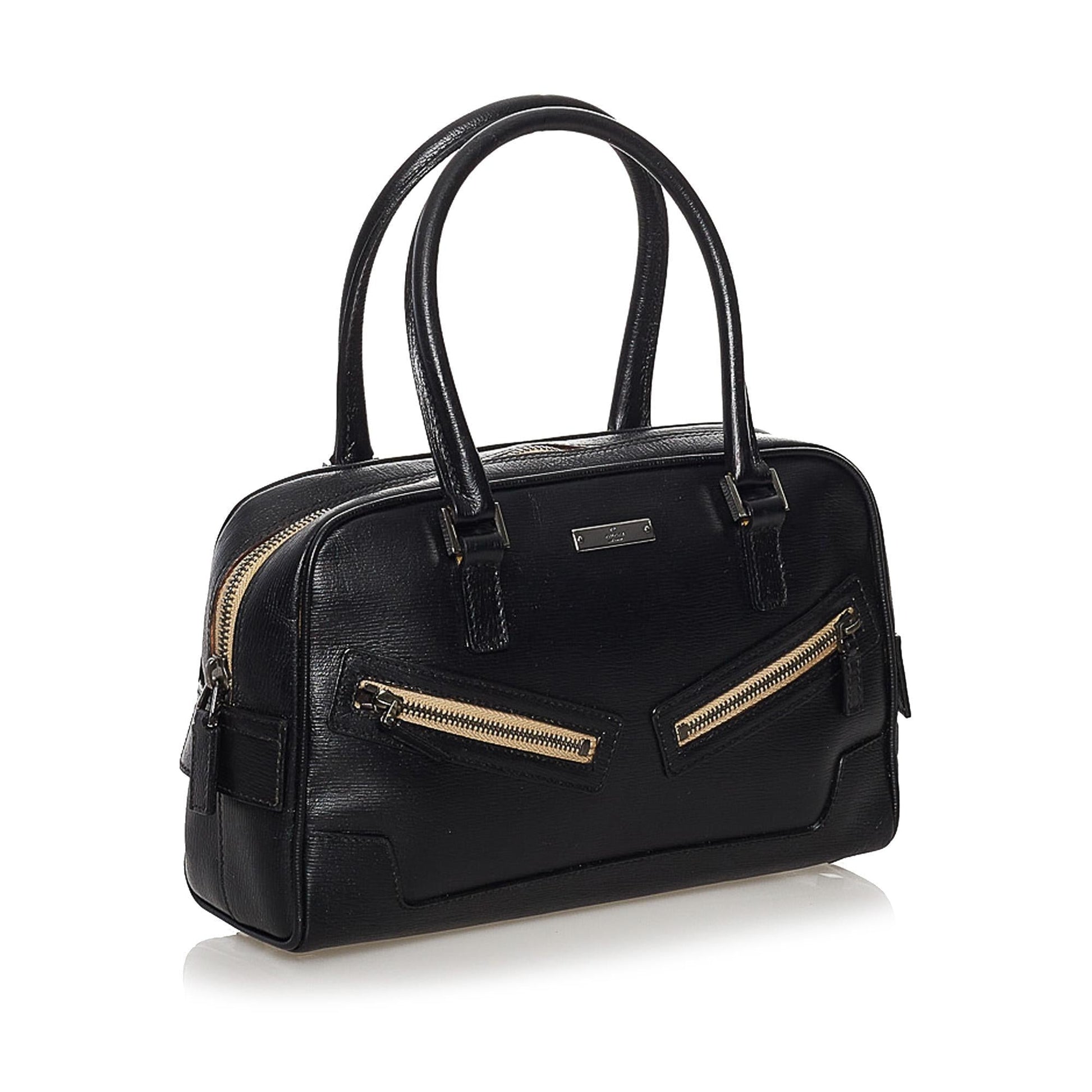 Gucci Leather Handbag (SHG-34716)
