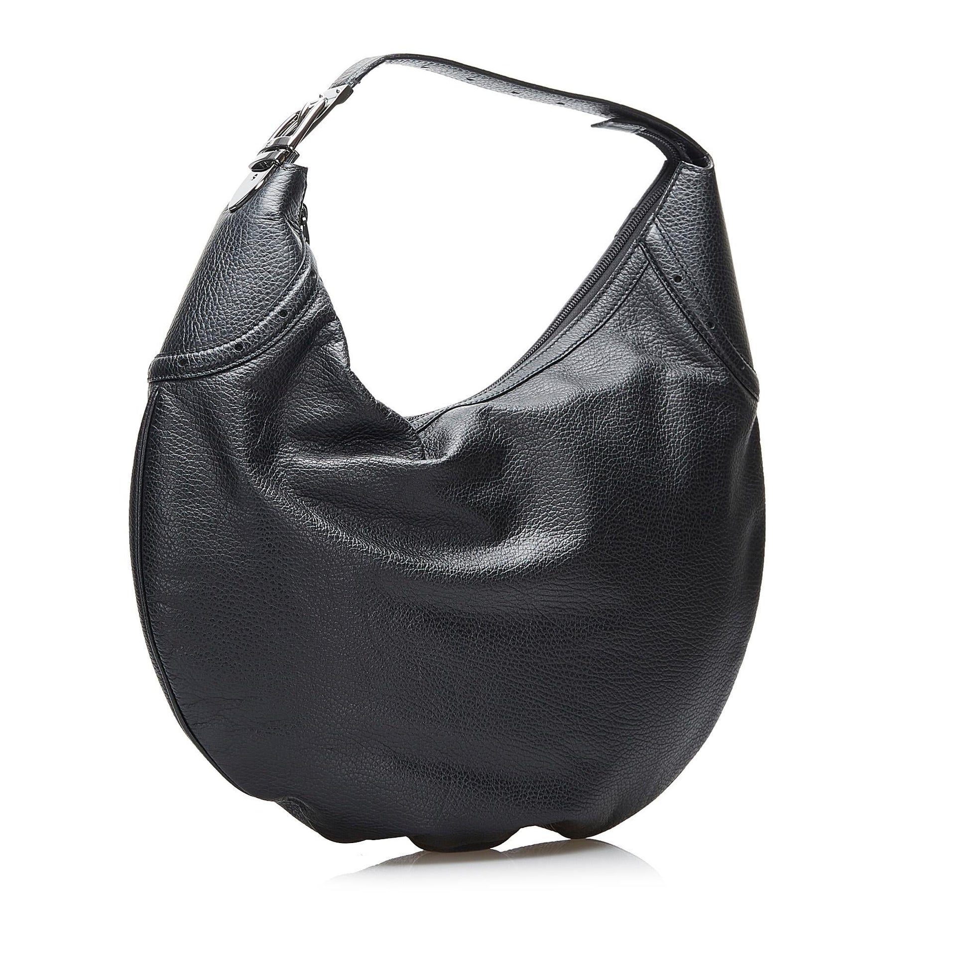 Gucci Leather Hobo Bag (SHG-ftcX8m)