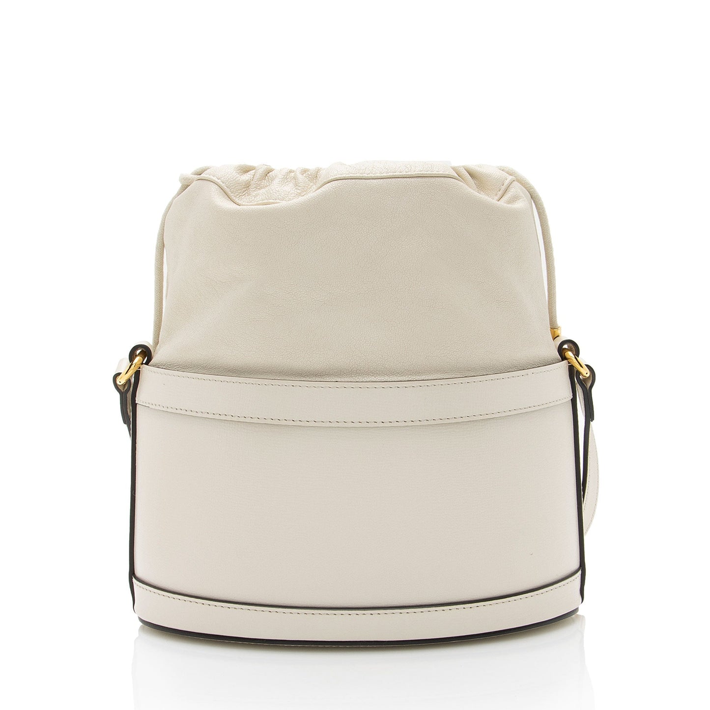Gucci Leather Horsebit 1955 Drawstring Bucket Bag