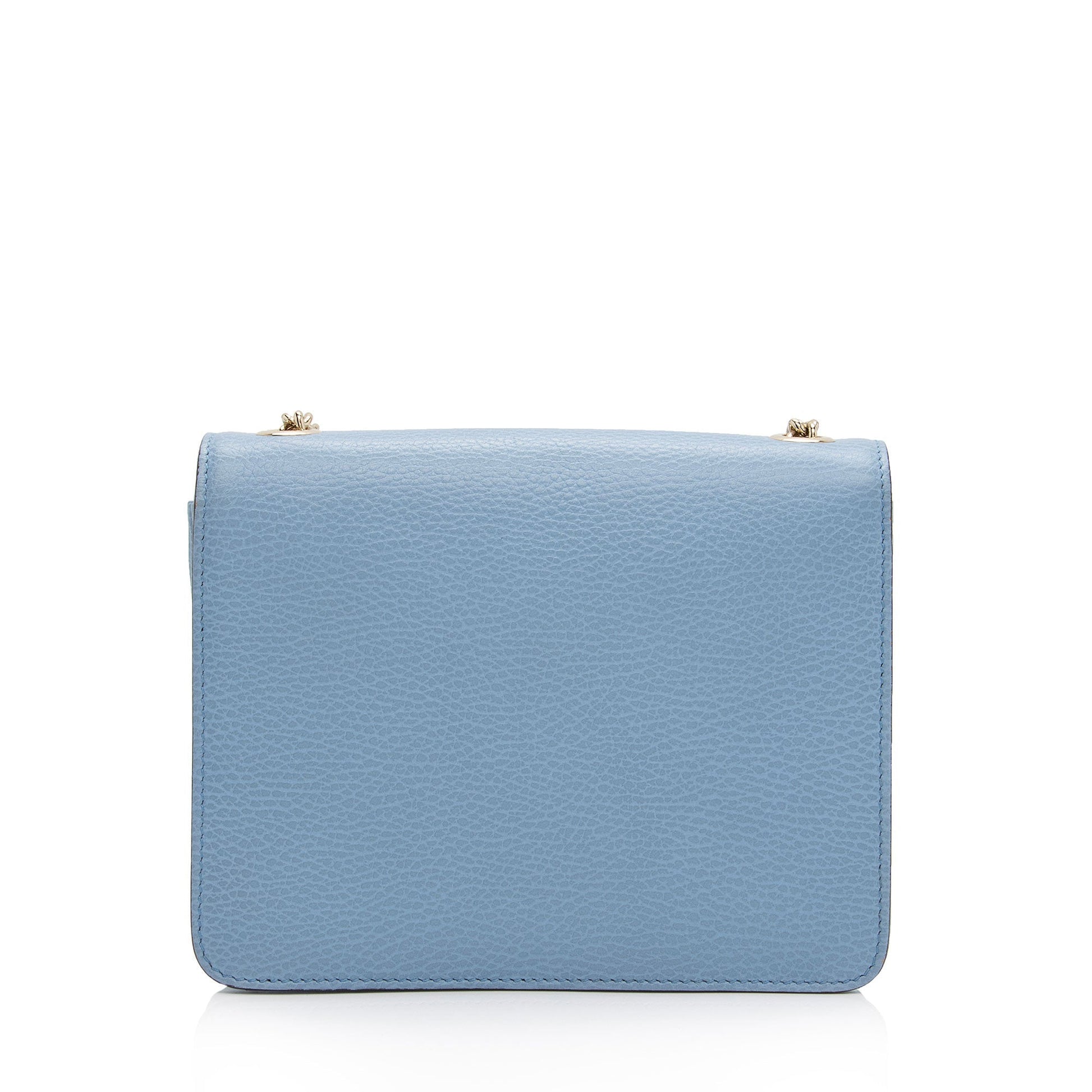 Gucci Leather Interlocking G Small Shoulder Bag (SHF-PdpWhK)