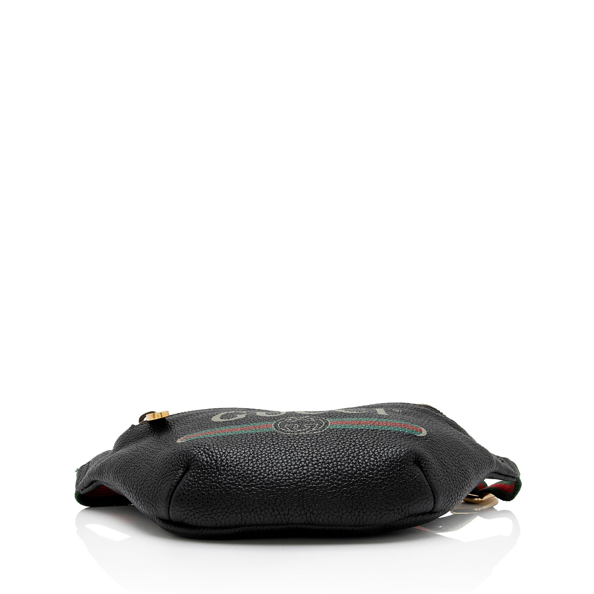 Gucci Leather Logo Belt Bag (SHF-NyrC5V)