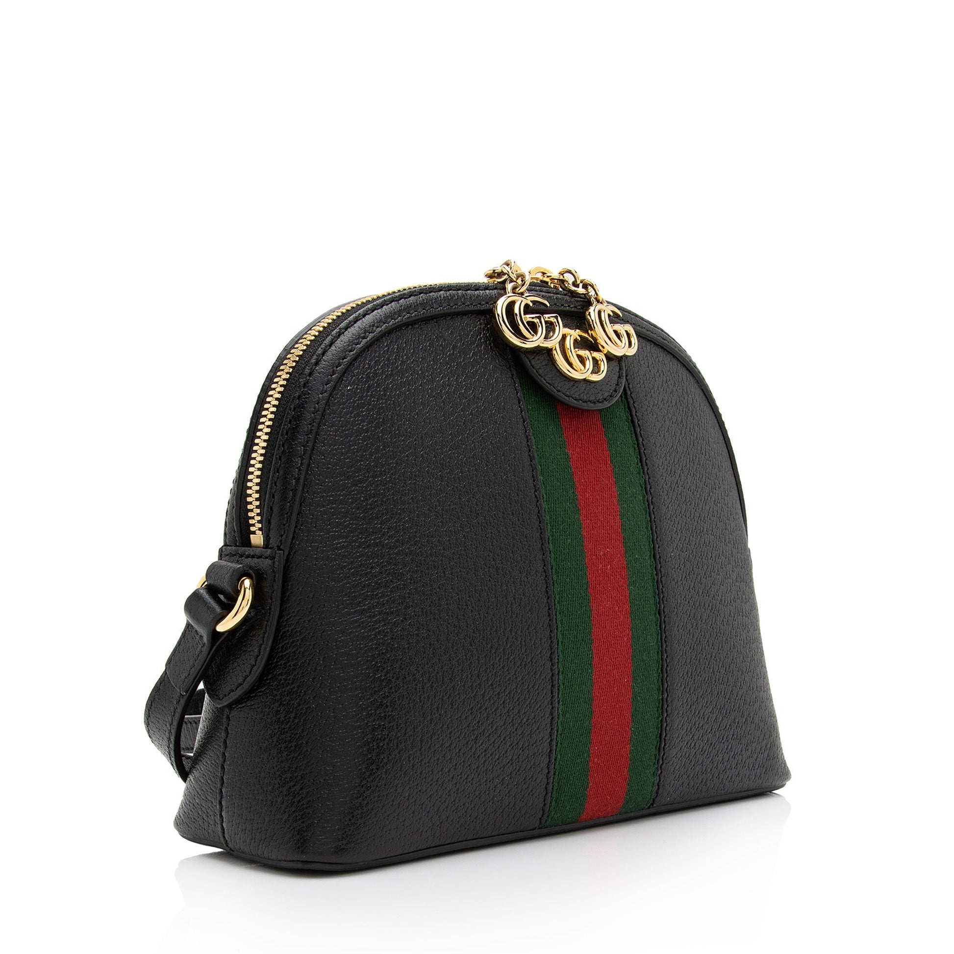 Gucci Leather Ophidia Dome Small Shoulder Bag (SHF-HnOMnB)