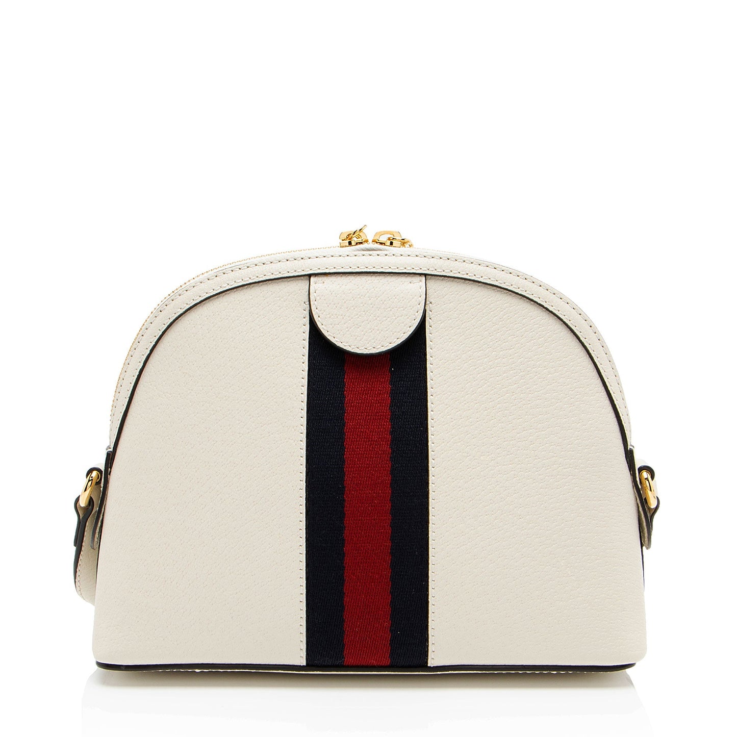 Gucci Leather Ophidia Dome Small Shoulder Bag